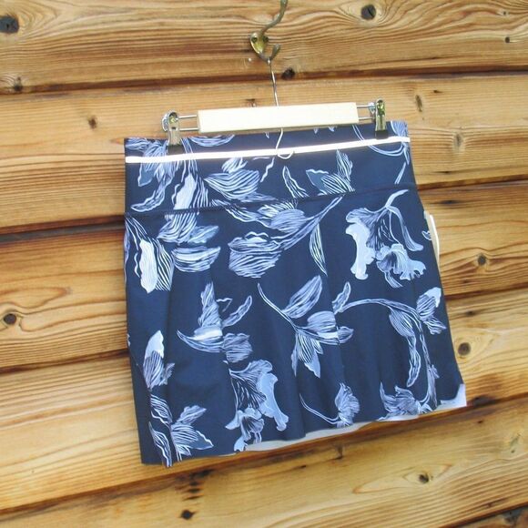 NWT Athleta Floral Sonic Skirt L - Picture 4 of 11